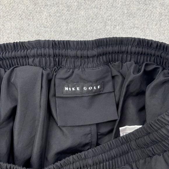 Nike Golf Rain Pants Mens XL Black Storm Fit Elastic Waist Drawstring Pockets - Picture 4 of 11